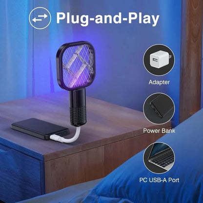 USB Rechargeable Mosquito Killer Racket | Portable Mosquito Repellent Racket