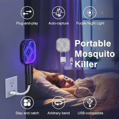 USB Rechargeable Mosquito Killer Racket | Portable Mosquito Repellent Racket