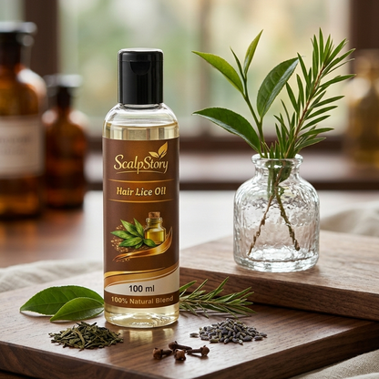 Hair Lice Oil For Complete Lice Removal & Healthy Scalp | Anti Lice Treatment 100 ml