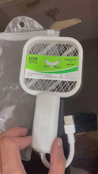 USB Rechargeable Mosquito Killer Racket | Portable Mosquito Repellent Racket